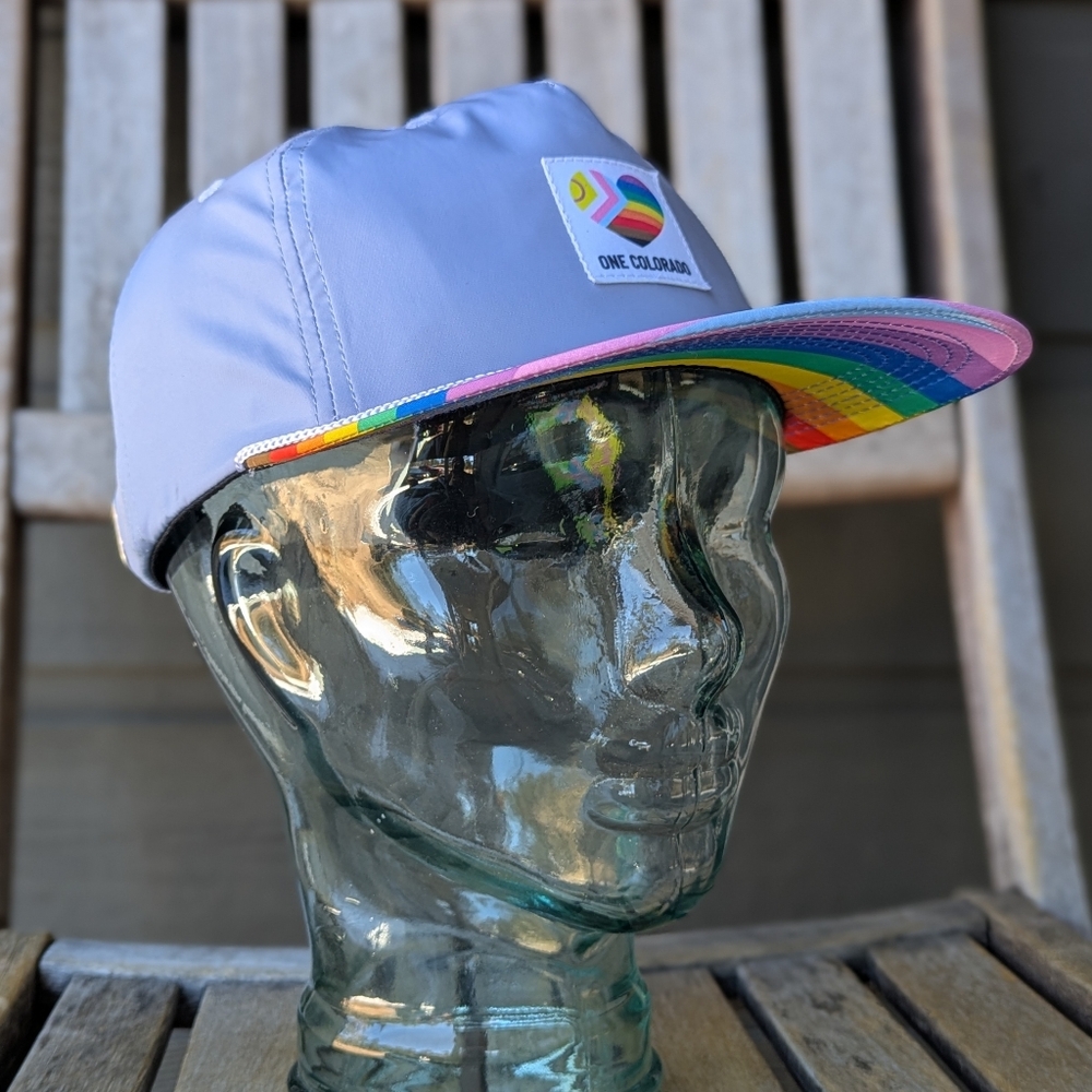 B Fresh One Colorado Pride Pastel Lavender Baseball Cap Hat Unisex Rainbow